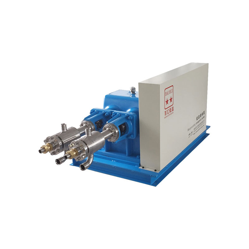 How does the cylinder filling pump prevent overpressure?