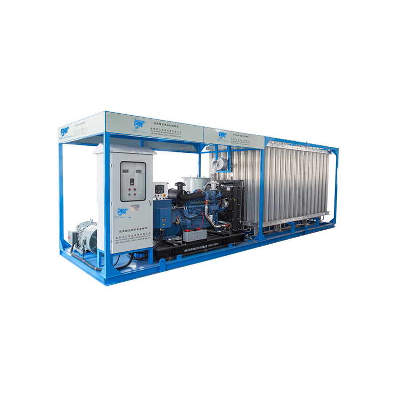 Vehicle-mounted liquid nitrogen pump skid(pump truck)