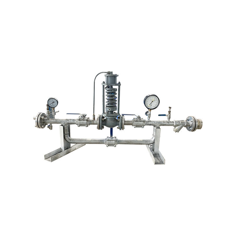 Industrial gases pressure regulator 