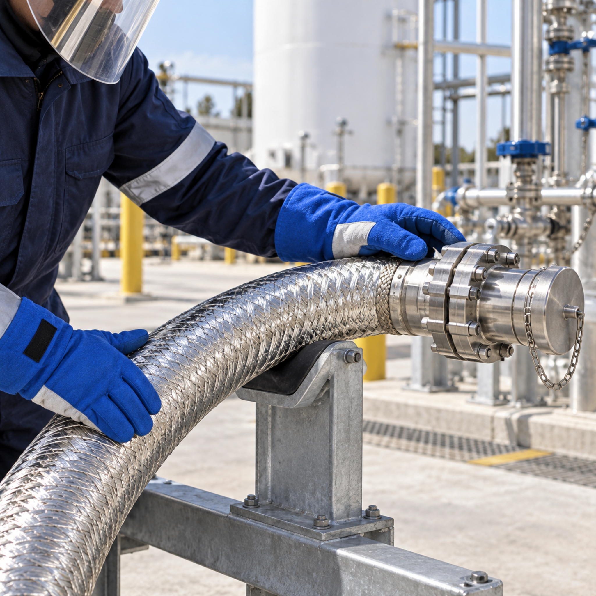 Cryogenic Transfer Hoses: What Should Be Checked Before Every Transfer?